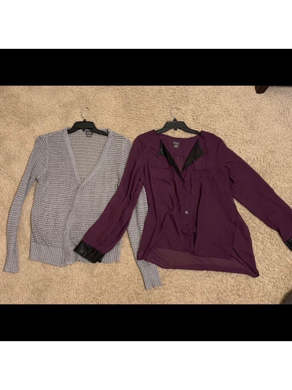 Dots Cardigan Blouse Duo 1X XL